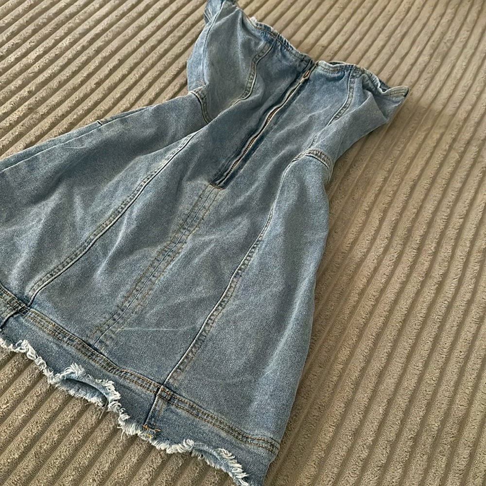 Mini Jean Dress - Picture 3 of 3